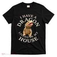 Bearded Dragon Clothes Pogona Barbata Lizard T-Shirt thumb 0