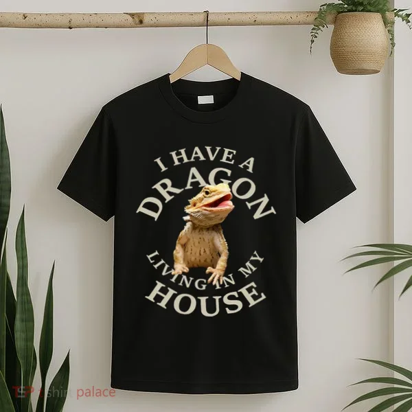 Bearded Dragon Clothes Pogona Barbata Lizard T-Shirt