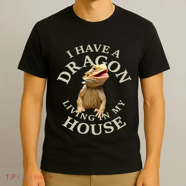 Bearded Dragon Clothes Pogona Barbata Lizard T-Shirt