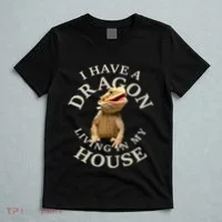 Bearded Dragon Clothes Pogona Barbata Lizard T-Shirt thumb 5