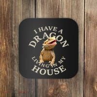 Bearded Dragon Clothes Pogona Barbata Lizard Coaster thumb 0
