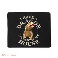 Bearded Dragon Clothes Pogona Barbata Lizard Mousepad thumb 0