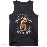 Bearded Dragon Clothes Pogona Barbata Lizard Tank Top thumb 0