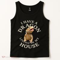 Bearded Dragon Clothes Pogona Barbata Lizard Tank Top thumb 2
