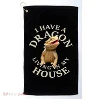 Bearded Dragon Clothes Pogona Barbata Lizard Golf Towel thumb 0