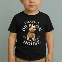 Bearded Dragon Clothes Pogona Barbata Lizard Toddler T-Shirt thumb 2