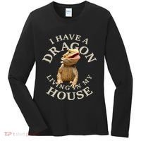 Bearded Dragon Clothes Pogona Barbata Lizard Women's Long Sleeve Shirt thumb 0