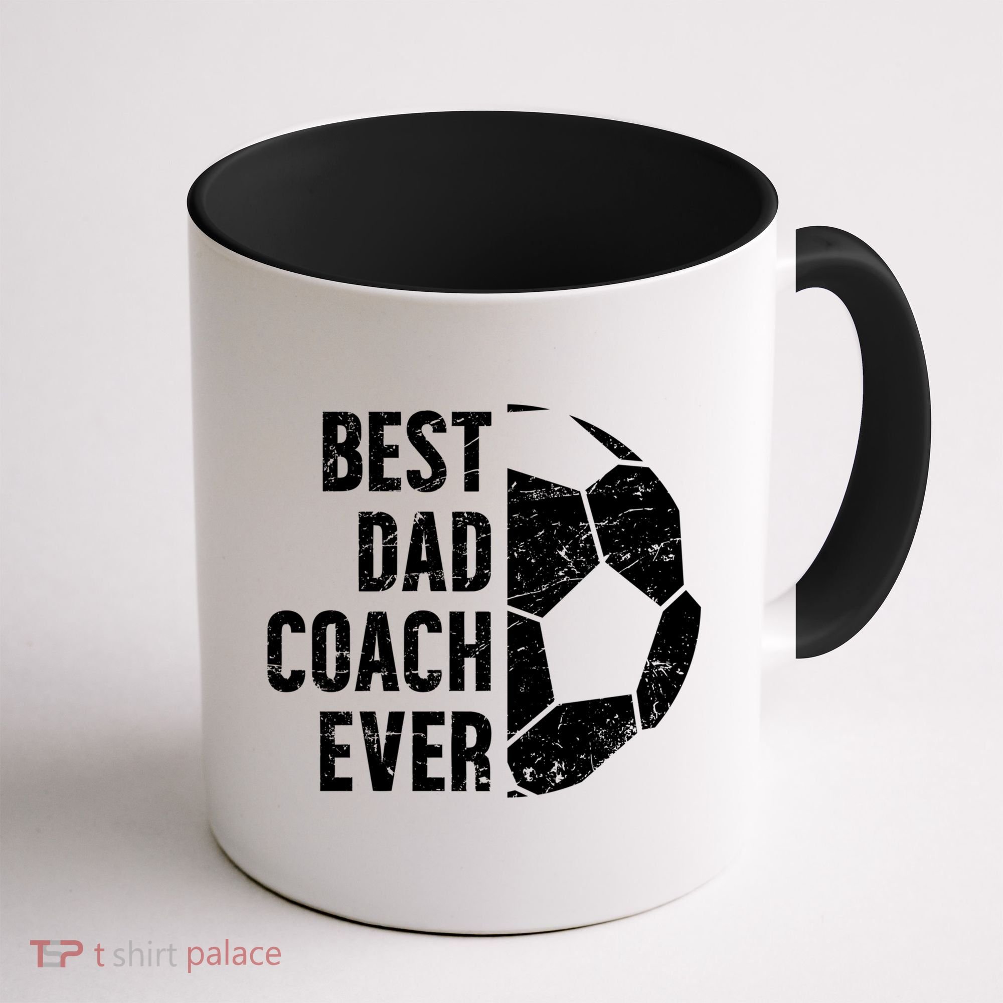 Best Dad Coach Ever Soccer Dad Of A Soccer Player Father Cute Gift Coffee Mug