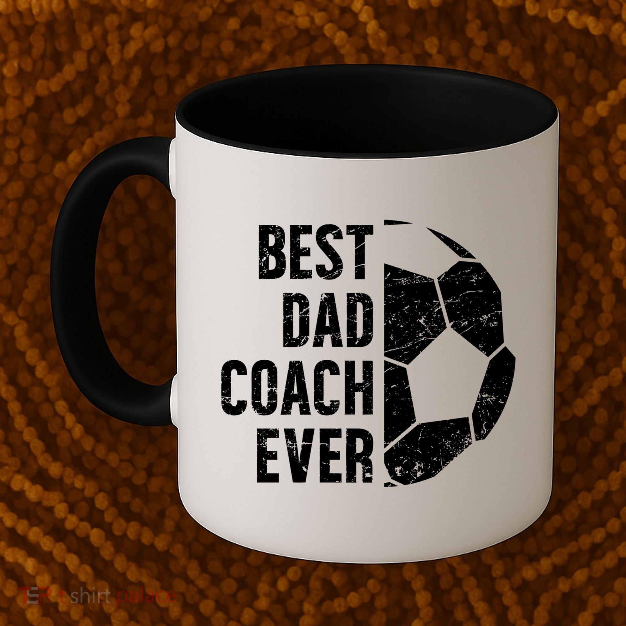 Best Dad Coach Ever Soccer Dad Of A Soccer Player Father Cute Gift Coffee Mug