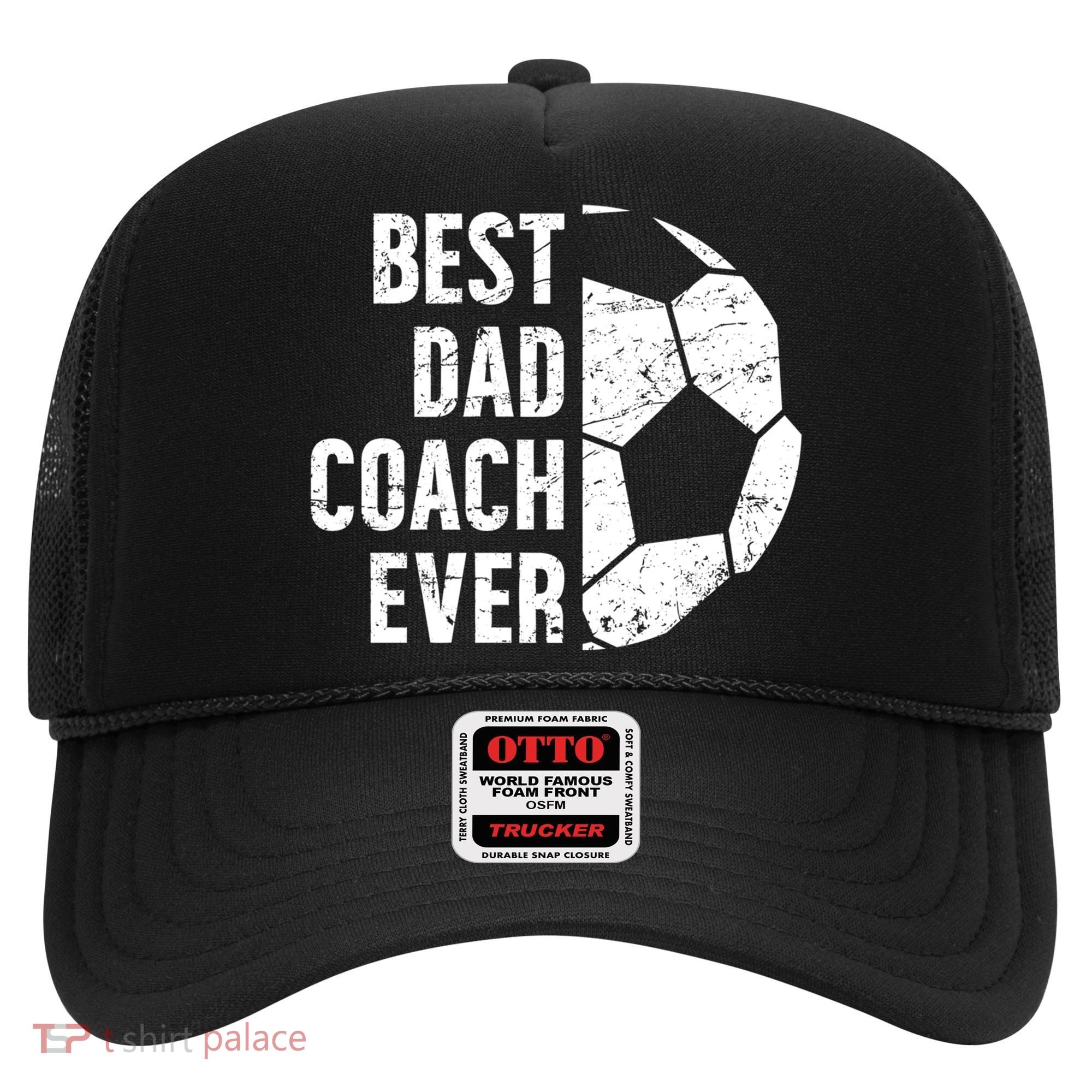 Best Dad Coach Ever Soccer Dad Of A Soccer Player Father Cute Gift Hat