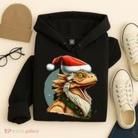 Bearded Dragon Christmas Hoodie thumb 4