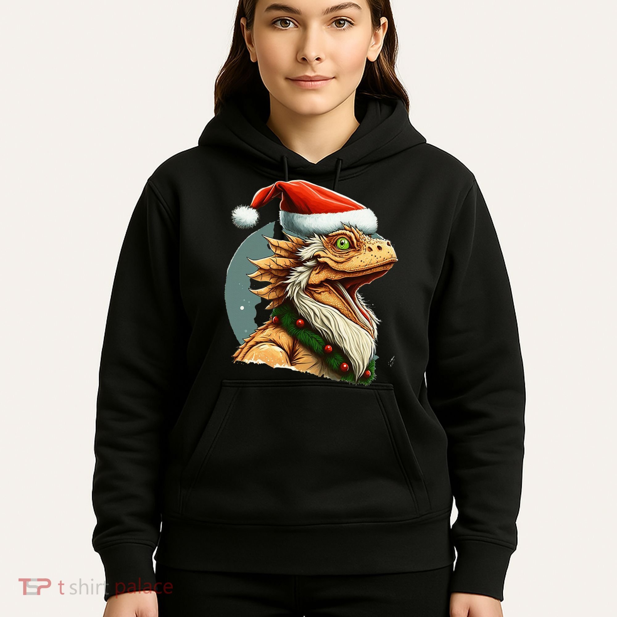 Bearded Dragon Christmas Hoodie