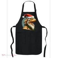Bearded Dragon Christmas Apron thumb 0