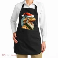 Bearded Dragon Christmas Apron thumb 2