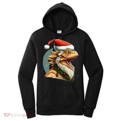 Bearded Dragon Christmas Women's Hoodie