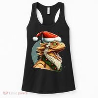 Bearded Dragon Christmas Women's Tank Top thumb 0