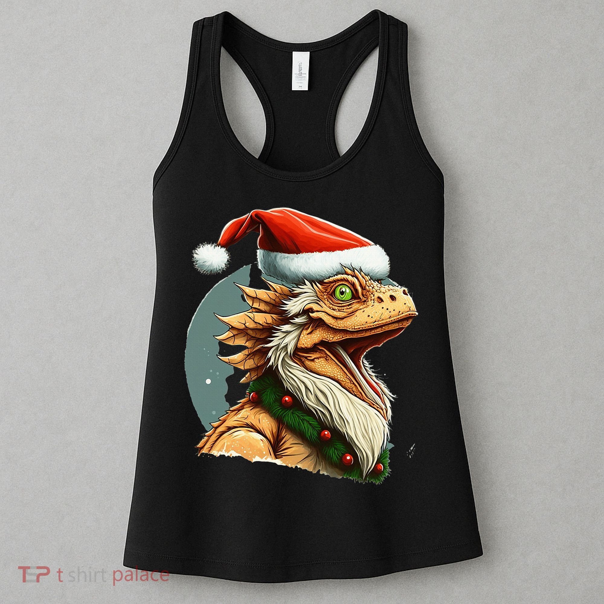 Bearded Dragon Christmas Women's Tank Top