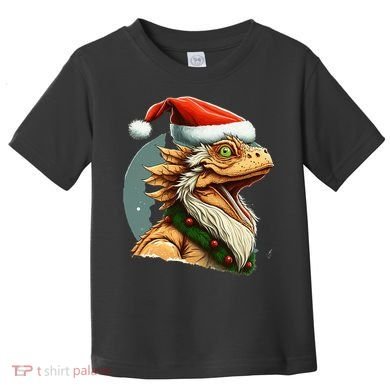 Bearded Dragon Christmas Toddler T-Shirt