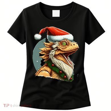 Bearded Dragon Christmas Women's T-Shirt