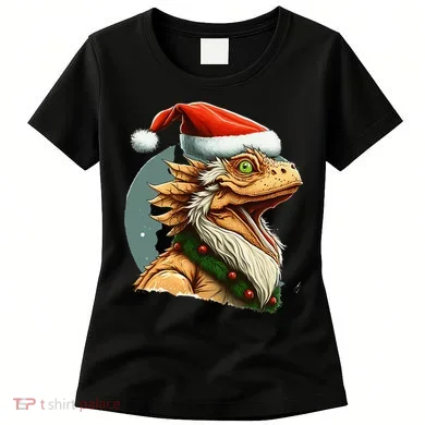 Bearded Dragon Christmas Women's T-Shirt