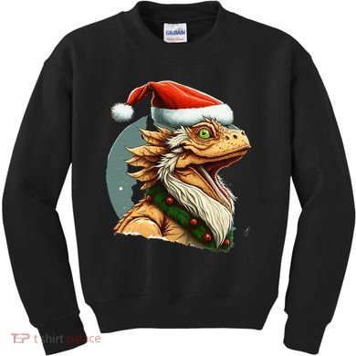 Bearded Dragon Christmas Kids Sweatshirt