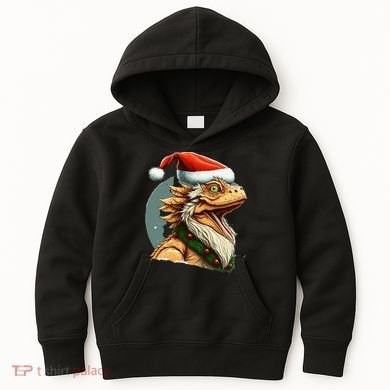 Bearded Dragon Christmas Kids Hoodie