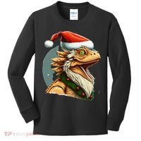 Bearded Dragon Christmas Kids Long Sleeve Shirt thumb 0