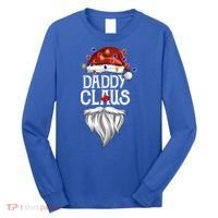 Bearded Daddy Claus Funny Family Matching Christmas Pajamas Meaningful Gift Long Sleeve Shirt thumb 0