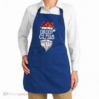 Bearded Daddy Claus Funny Family Matching Christmas Pajamas Meaningful Gift Apron thumb 2