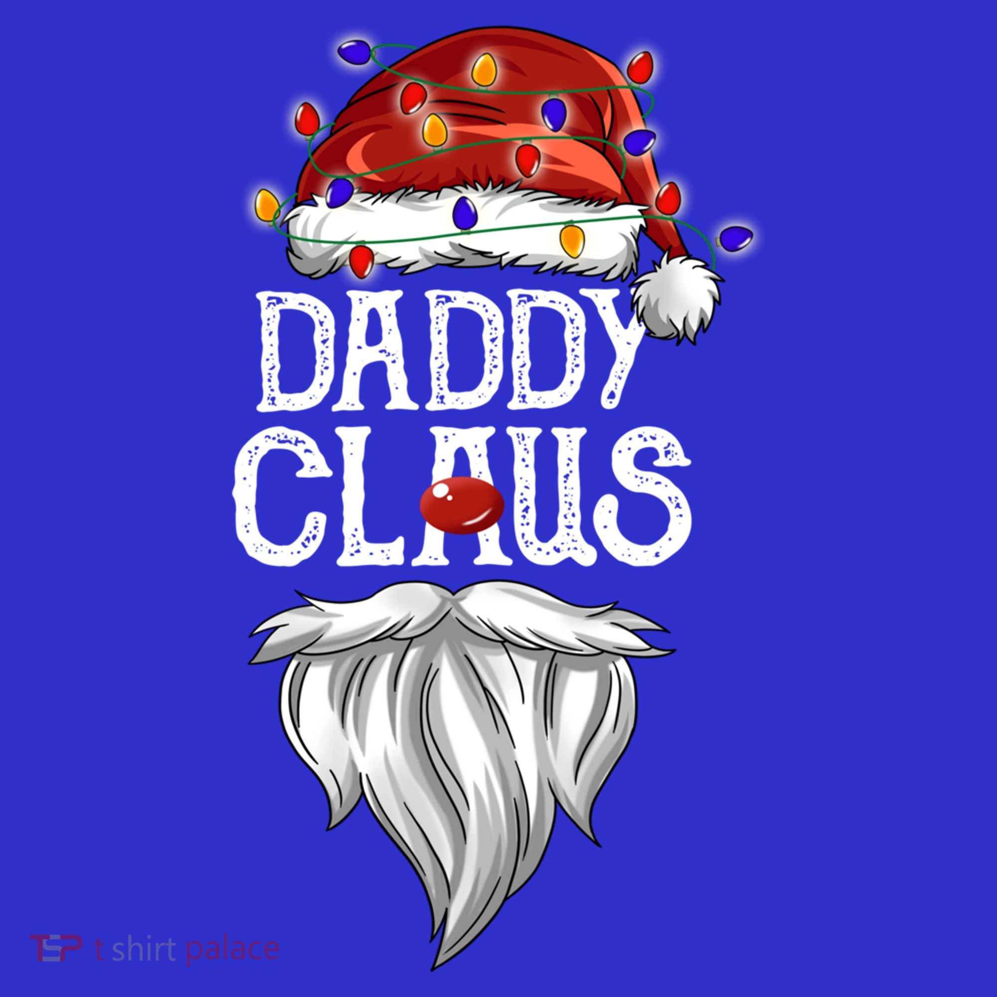 Bearded Daddy Claus Funny Family Matching Christmas Pajamas Meaningful Gift Polo