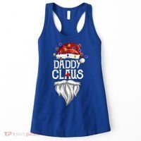 Bearded Daddy Claus Funny Family Matching Christmas Pajamas Meaningful Gift Women's Tank Top thumb 0