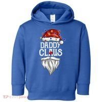 Bearded Daddy Claus Funny Family Matching Christmas Pajamas Meaningful Gift Toddler Hoodie thumb 0