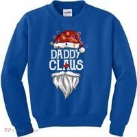 Bearded Daddy Claus Funny Family Matching Christmas Pajamas Meaningful Gift Kids Sweatshirt thumb 0