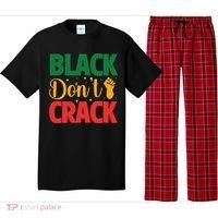 Black Don't Crack Black History Month African American Freedom Day Pajama Set thumb 0