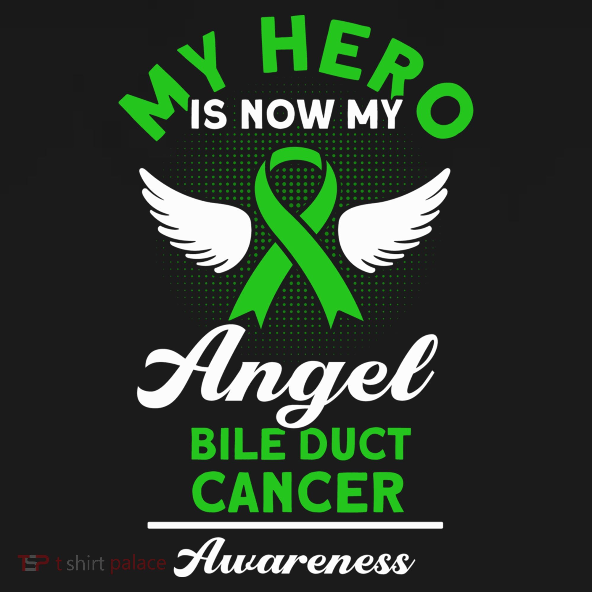 Bile Duct Cancer Awareness My Hero Is Now My Angel Bile Duct Gift Women's Hoodie