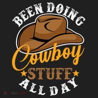 Been Doing Cowboy Stuff All Day Cowgirl Country Western Beanie thumb 2