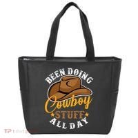 Been Doing Cowboy Stuff All Day Cowgirl Country Western Tote Bag thumb 0
