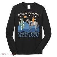Been Doing Cowboy Things All Day Long Sleeve Shirt thumb 0