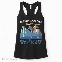 Been Doing Cowboy Things All Day Women's Tank Top thumb 0