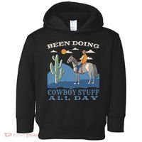 Been Doing Cowboy Things All Day Toddler Hoodie thumb 0