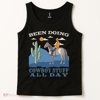 Been Doing Cowboy Things All Day Tank Top thumb 2