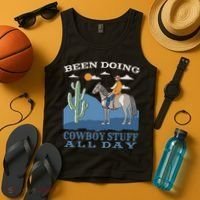 Been Doing Cowboy Things All Day Tank Top thumb 4