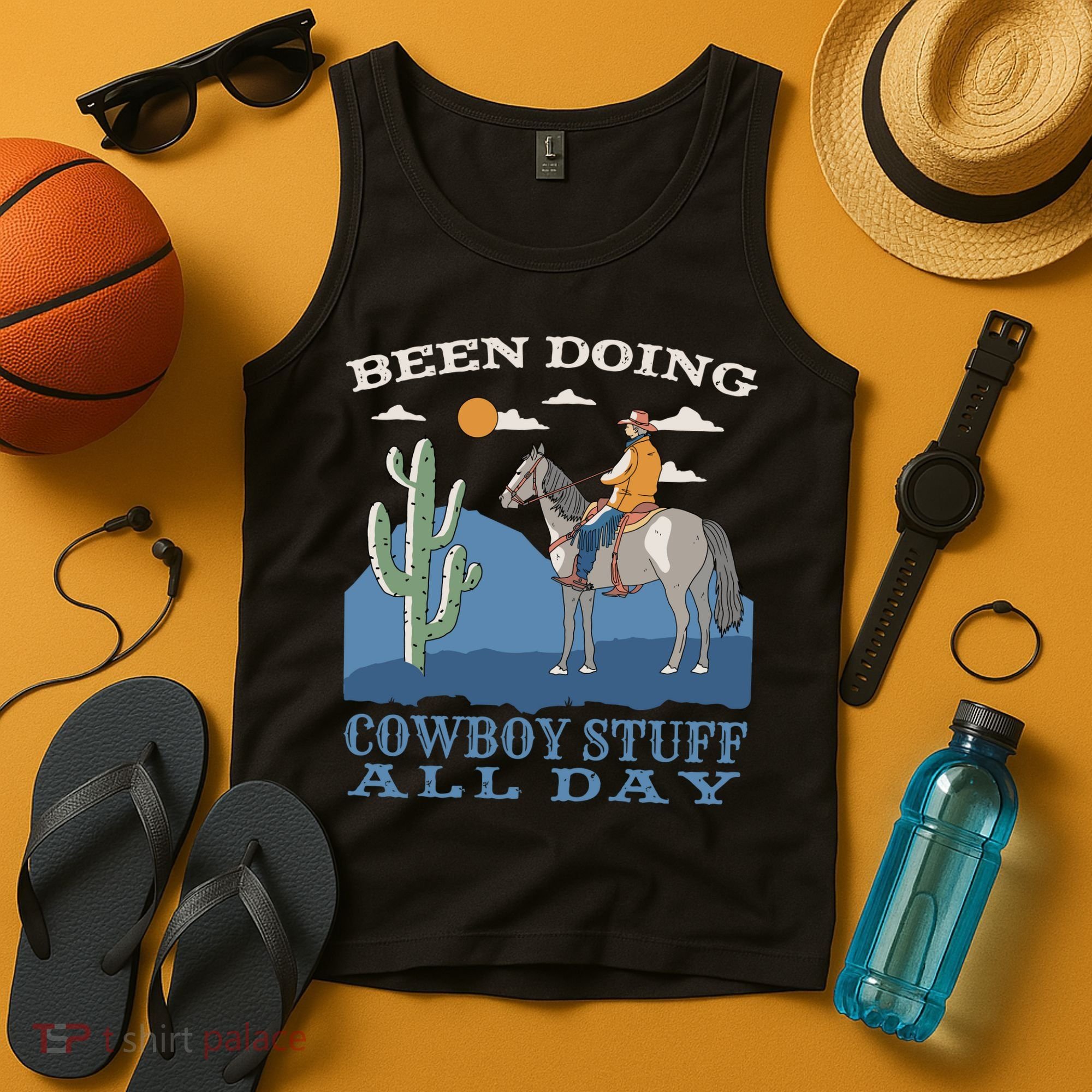 Been Doing Cowboy Things All Day Tank Top