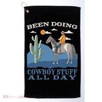 Been Doing Cowboy Things All Day Golf Towel thumb 0