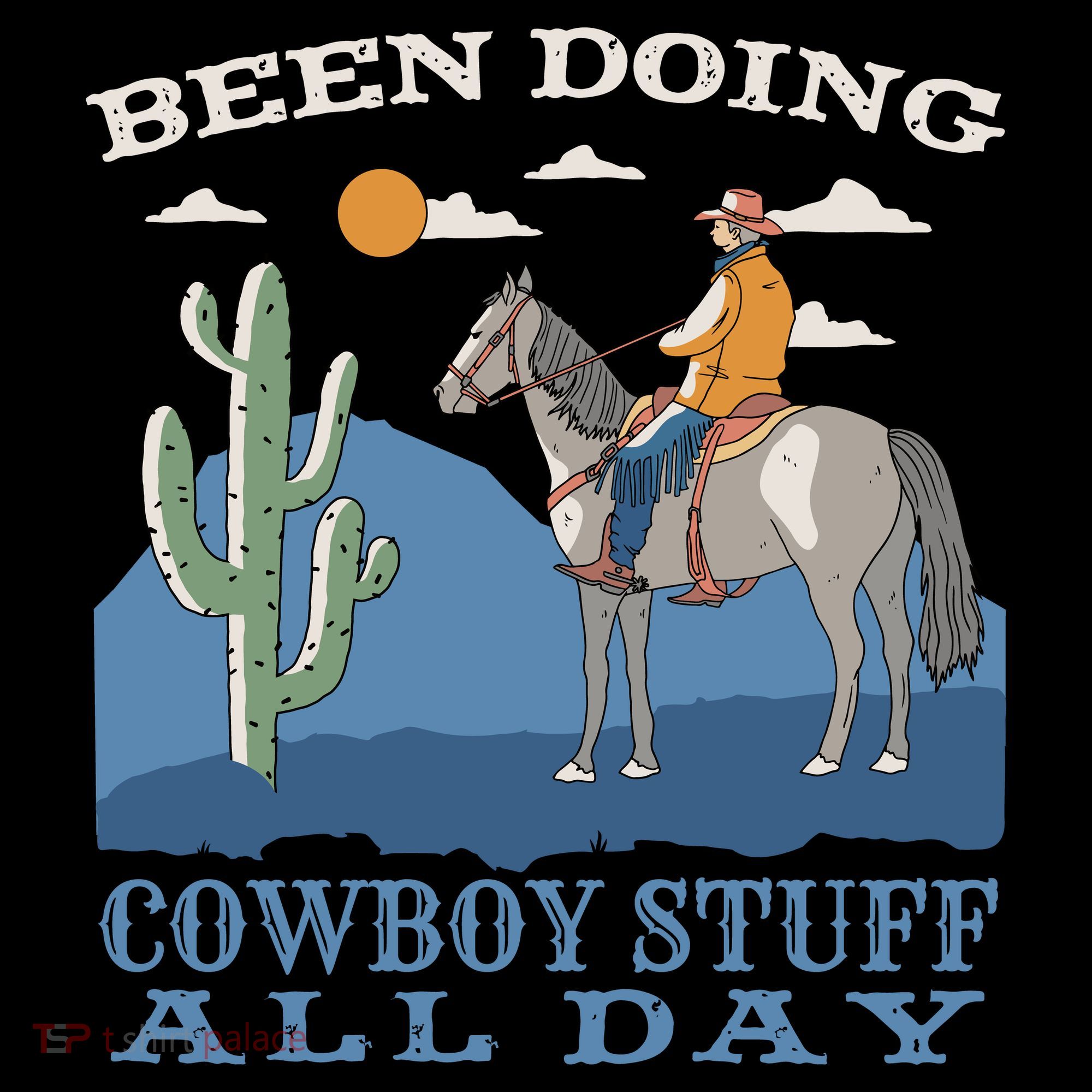 Been Doing Cowboy Things All Day Women's Long Sleeve Shirt