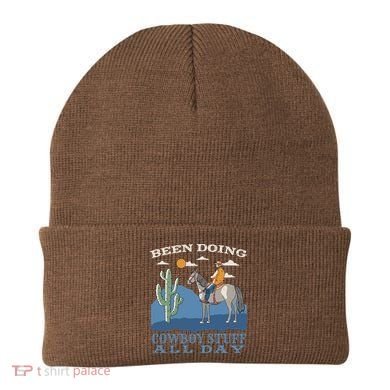 Been Doing Cowboy Things All Day Beanie