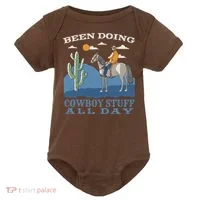 Been Doing Cowboy Things All Day Baby Bodysuit thumb 0