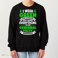 Brain Damage Cerebral Palsy Awareness Cerebral Palsy Gift Women's Sweatshirt thumb 0