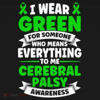 Brain Damage Cerebral Palsy Awareness Cerebral Palsy Gift Ornament thumb 1