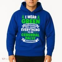 Brain Damage Cerebral Palsy Awareness Cerebral Palsy Gift Hoodie thumb 2